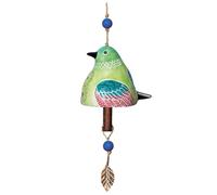 Cpolebev Décoration de Jardin de Cloche de Chant D'Oiseau, Carillon à Vent Rustique Suspendu, Pendentif de Cloche de Tube en Métal Pendentif de Cloche de Porte D Installation Facile Facile à Utiliser
