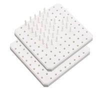 Cpolebev Échasses de Four Clous de Support Tapis de Cuisson de Poterie Outils de Four Résistants Aux Hautes Températures Accessoires de Pièces d'argile (Paquet de 2)