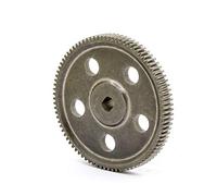 Cpolebev Engrenage Droit en MéTal 87T pour PièCes de Mise à Niveau E86100 180024 RC 1/10 Rock Crawler 94180 86100, Cuivre