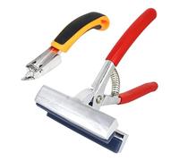 Cpolebev Ensemble de Pinces et de Dépose-Agrafes en Toile Devoirs et Démonteur de Toile en Acier Inoxydable Anti- avec Ressort