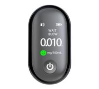Cpolebev Éthylotests pour L'Alcool Sans Contact Éthylotest Portable Éthylotest à Domicile Éthylotest