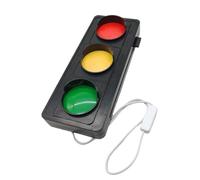 Cpolebev Feu de signalisation simulé - sécurité routière pour Enfants décor | Décoration transport tendance pour la chambre d'enfant, ambiance urbaine et ludique près des maquettes et idées de jeux