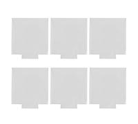 Cpolebev Feuille Acrylique MouléE Transparente pour Panneaux de Table à Base de LumièRe LED Projets D'Affichage de Bricolage Artisanat LumièRes LED pour Projets 6 PièCes