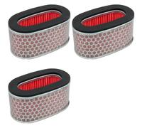 Cpolebev Filtre à air Moto 3-Pack Gaze Coton Shadow VT750/VT400 Set de 3 | Utilisation polyvalente sur route et piste, ce lot 3 filtres assure une protection moteur fiable et un débit d'air stable.