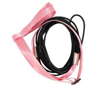 Cpolebev Harnais et Laisse pour Oiseaux, Laisse pour Harnais RéGlable pour Perroquet - Corde de Dressage pour Animaux de Compagnie Anti-Morsures Harnais et Laisse de Vol en Plein Air (XS)