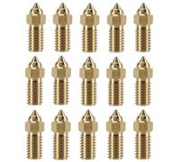 Cpolebev Kit de 15 Buses Barss pour Neptune 4, Imprimante 3D, 7 Pièces de 0,4 mm et 2 Pièces de 0,2 Mm, 0,6 Mm, 0,8 Mm, 1,0 mm