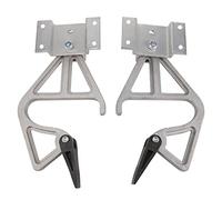 Cpolebev Kit de Boucle de Fixation D'éChelle D'Extension 28-11, Kit de Verrouillage D'éChelon D'éChelle D'Extension en Aluminium Compatible