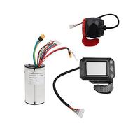 Cpolebev Kit de Contrôleur de Scooter Pliable 24V 250W Ensemble D'Accélérateur de Frein de Scooter Électrique Facile à Installer (24V)