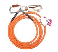 Cpolebev Kit de Ligne de Retournement de Base en d'acier Corde de Positionnement d'escalade RéGlable pour Arboriculteurs Grimpeurs Grimpeurs D' Une L'ExtéRieur