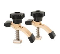 Cpolebev Kit de Mini Pinces de Maintien 2 Pièces, Pince de Routeur CNC pour le Travail Du Bois et des Métaux, avec Machine de Routeur CNC 3018