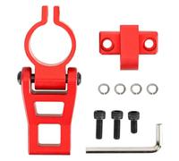 Cpolebev Kit de Remplacement de Boucle Pliante pour Trottinette Électrique Zero 8X 10X, Comprenant Une Tige Verticale et des Crochets de Fixation pour Barre de Direction.