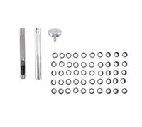 Cpolebev Kit D'Outils de Perforation D'Oeillets avec 50 Oeillets 6Mm Finition Bronze pour Bricolage Gaine Kydex Oeillet Kydex