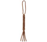 Cpolebev Laniere de Couteau en Paracord(Corde de Parachute) Tissage Carree Khaki -Decoration de Couteau,Lampe de Poche, Porte-cles,etc.