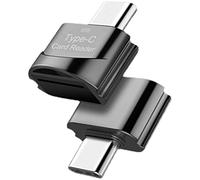 Cpolebev Lecteur de Carte TF Carte TF vers Lecteur de Carte de Type C Adaptateur OTG Carte MéMoire vers USB C Haute Vitesse pour TéLéPhones Portables Ordinateur Portable B