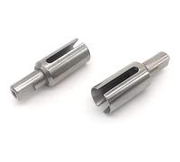 Cpolebev Les PièCes de Tasse DifféRentielle en MéTal 2 PièCes SéRies Convient pour 12428 12423 12427 Fy03 Q39 Q46 1/12 TéLéCommande Voiture 12428