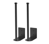 Cpolebev Lot de 2 Supports à Chapeaux Noirs pour Casquettes de Baseball, Organisateur de Rangement, Cintre pour Chapeau, Adhésif Solide/Percé au Mur pour Porte, Chambre, Placard