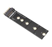 Cpolebev M.2 Une + E Fente pour Clé vers Carte Adaptateur M.2 NVME NGFF vers Carte D'Extension Key-M Adaptateur D'Extension de Port NVMe PCI Express SSD