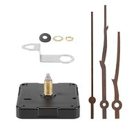 Cpolebev MéCanisme de Mouvement à Quartz Silencieux Bricolage Horloge Murale 20Mm Mains Horloge pour Horloge 12 Pouces PièCes RemplacéEs, Branche de Bois