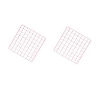 Cpolebev Metal Wall Panels for Photos, Photo Grid Iron Display 2-Pack Set | Metal Photo Grid quick install: Includes two wall panels and fixings; mount them together or separately to fit your space.