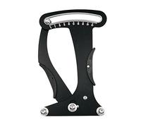 Cpolebev MèTre de Tension à Rayons de VéLo TensiomèTre de Mesure Manuel Tenu dans la Main Outil de RéParation de Calibrage de VéRificateur de Roue de VéLo, Noir