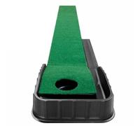 Cpolebev Mettre Un Tapis Portable Mini Golf Green Putting Mat Golf Practice Mat pour ou Le Bureau