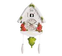 Cpolebev Mignon Oiseau Horloge Murale Coucou RéVeil Coucou Horloge Salon Montre Bref Enfants Chambre DéCor Maison Jour Heure RéVeils A