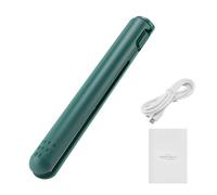 Cpolebev Mini Fer à Lisser Portable Cable USB Convient pour Fers à Friser à Double Usage Convient pour éTudiants Vert