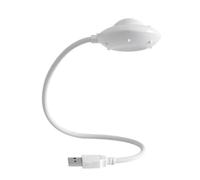 Cpolebev Mini Veilleuse LED USB Flexible en Forme D'OVNI pour Clavier D'Ordinateur Portable, Éclairage d'alimentation USB