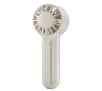 Cpolebev Mini Ventilateur Portable USB Rechargeable Vent Puissant Ventilateur Manuel et de Bureau pour Extérieur Refroidissement Abricots
