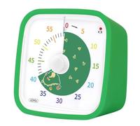 Cpolebev Minuterie Visuelle de 60 Minutes avec Étui de Protection, Minuterie à Disque pour Enfants et Adultes, Outil de Gestion du Temps de Compte à Rebours Silencieux