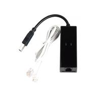 Cpolebev Modem Fax, Pilote de Modem Externe USB2.0 56K, Modem USB Brancher et Utiliser, Standard et Étendu Selon Les Instructions (Port)