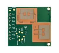Cpolebev Module Radar LD6002 FMCW, Capteur de Surveillance des Signes Corporels à Ondes Millimétriques 60G pour la Détection Respiratoire et de la Fréquence Cardiaque, Installation Facile