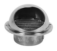 Cpolebev Mur De Ventilation en Acier Inoxydable Conduit D'Extraction des Gaz D'Échappement 80Mm