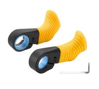 Cpolebev Nouveau Support Ergonomique pour Le Pouce Multicolore, Petite Poignée Auxiliaire pour Repose-Mains de Vélo, Guidon en Forme de Corne de Mouton B.