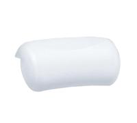 Cpolebev Oreiller de Bain Spa Appui-Tête de Baignoire Antidérapant Oreillers de Bain Imperméables Doux avec Ventouses Coussin de Cou de Bain Blanc