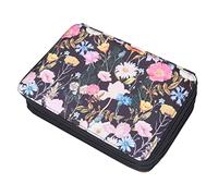 Cpolebev Organisateur de Trousse à Crayons de Couleur 250 Fentes avec Sac de Porte-Stylo de Grande Capacité à Fermeture éClair pour éTudiant ou Artiste A