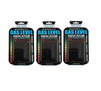 Cpolebev Outil de Bouteille de Gaz MagnéTique Indicateur de Niveau de RéServoir de Gaz Propane Butane GPL Jauge de Carburant Mesure de la TempéRature de la Bouteille de Caravane
