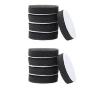 Cpolebev Pad D'Interface à Densité Disques Abrasifs à Crochet/Boucle Outils Abrasifs Tampons de Support Coussin Éponge 10 Pièces 75 mm