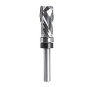 Cpolebev Palier Ultra-Performance MèChe de Routeur CNC en Carbure Monobloc à Compression Affleurante pour Fraise en Bout de Travail Du Bois Tige de 1/4 Pouce