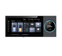 Cpolebev Panneau de Contrôle Tuya WiFi Zigbee Appareils Passerelle Tuya Zigbee Intégrée 6 Pouces Nspanel Tuya Smart Home Panneau de Contrôle B