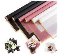 Cpolebev Papier D'Emballage de Fleurs, Papier D'Emballage de Bouquet, Papier D'Emballage de Fleurs, Papier D'Emballage de Bouquet, Papier D'Emballage de Bouquet Facile à Installer