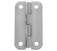 Cpolebev Paquet de 3 CharnièRes en Acier Inoxydable pour GlacièRes, Kit de Rechange pour CharnièRes en Acier Inoxydable avec Vis