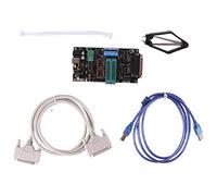 Cpolebev Pièces de Rechange de Rechange SPI 25Xx PCB5.0T-2021 Willem EPROM Programmateur, BIOS009 PIC, Support 0.98D12, Clip PLCC32+Adaptateur SOIC 8 Broches