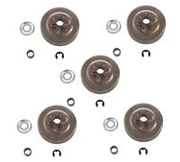 Cpolebev Pince Électronique Pignon Tambour Embrayage 3/8 6T MS170 | Pièces en métal durables et précision, kit 3/8 pouce 6 dents pour ; disques, roulements, rondelles et clips inclus