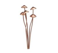 Cpolebev Piquets de Jardin Décoratifs en Métal en Forme de Champignon, Parfaits pour la Décoration Extérieure du et pour Ajouter à Votre Décoration Extérieure de Fleurs en Métal