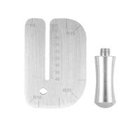 Cpolebev Planche à Tirer Le Cuir, Règle de Coupe Pratique, Outil en Acier Inoxydable, Coupe Manuelle du Cuir, Pièces de Rechange Auxiliaires, Accessoires