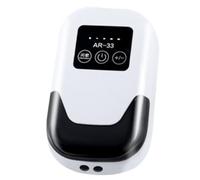 Cpolebev Pompe à Air à Oxygène pour Aquarium Étanche Compresseur d'air pour Aquarium Aérateur USB Rechargeable Ultra Silencieux Pêche en Plein Air (AR33)