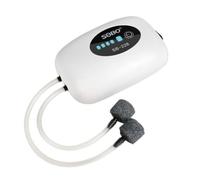 Cpolebev Pompe à Oxygène Rechargeable, Pompe à Oxygène Portable pour la Pisciculture, Oxygénateur pour la Pêche