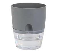 Cpolebev Pot de Fleurs D'Arrosage Paresseux pour Plantes Hydroponiques, Dispositif D'Arrosage en Corde de Coton Transparent, Simple Décoration de Balcon de Jardin