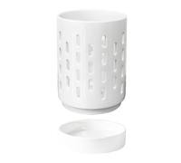 Cpolebev Pots D'Orchidées Céramique 14 cm - Rempotage orchidées et Fleurs | Sécurité de livraison: pot en céramique robuste, emballage testé chute 1 m, arrivée sans dommages garantie et sécurité.